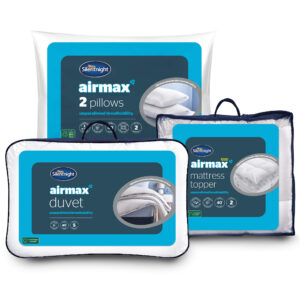 Silentnight Airmax 1000 Topper, Pillow Pair & 10.5 Tog Duvet Bundle