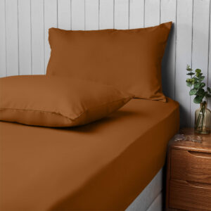 Silentnight Supersoft Terracotta Pillowcase Pair