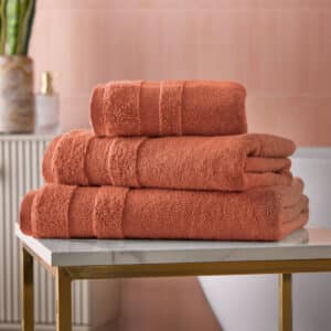 Cosmo Living Supersoft Towels | Terracotta - 6 Pack