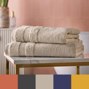 Cosmo Living Supersoft Bath Towel 2 Pack