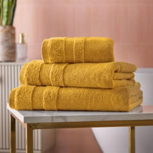 Cosmo Living Supersoft Towels | Ochre - 6 Pack
