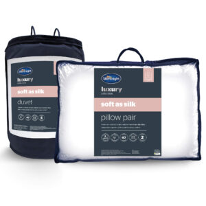 Silentnight Soft As Silk 10.5 Tog Duvet & Pillow Pair Bundle