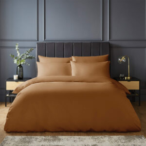 Silentnight Pure Cotton Duvet Set - Terracotta