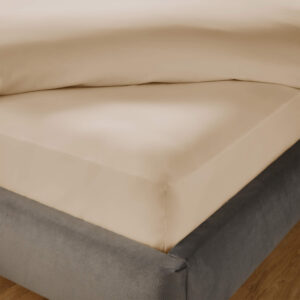 Silentnight Pure Cotton Fitted Sheet - Natural